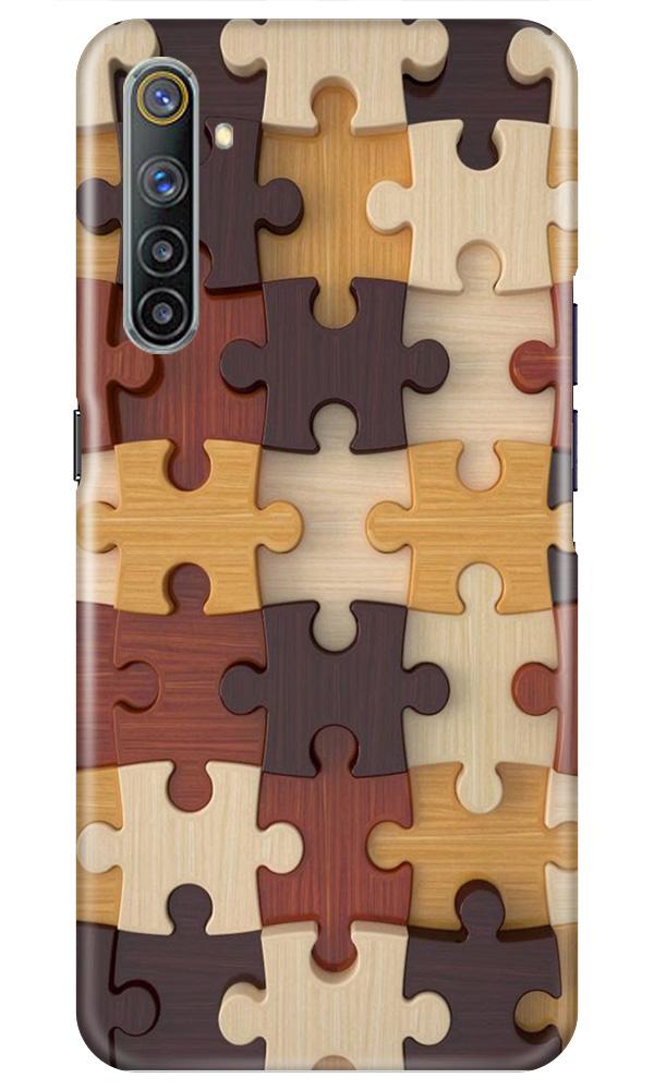 Puzzle Pattern Mobile Back Case for Realme 6i (Design - 217) Puzzle Pattern Case for Realme 6i (Design No. 217)