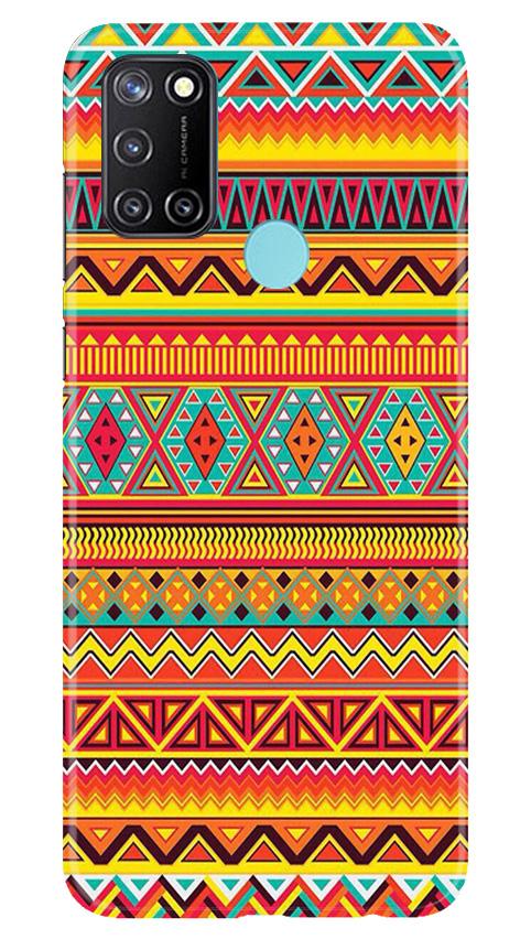 Zigzag line pattern Mobile Back Case for Realme 7i (Design - 4) Zigzag line pattern Case for Realme 7i