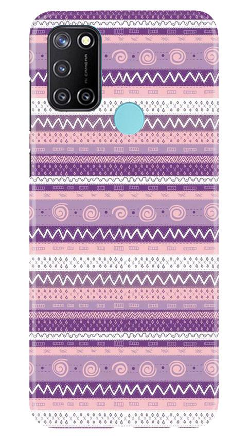 Zigzag line pattern3 Mobile Back Case for Realme C17 (Design - 11) Zigzag line pattern3 Case for Realme C17
