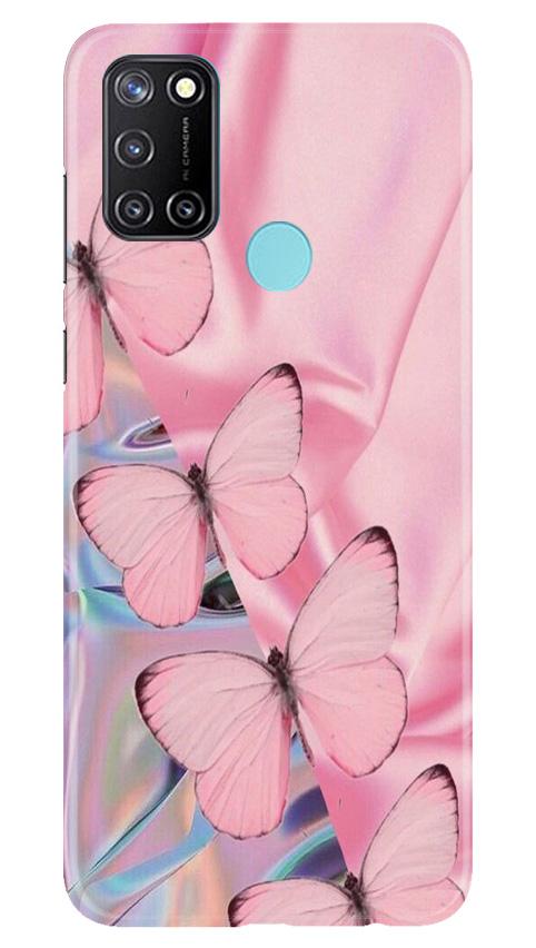 Butterflies Mobile Back Case for Realme 7i (Design - 26) Butterflies Case for Realme 7i