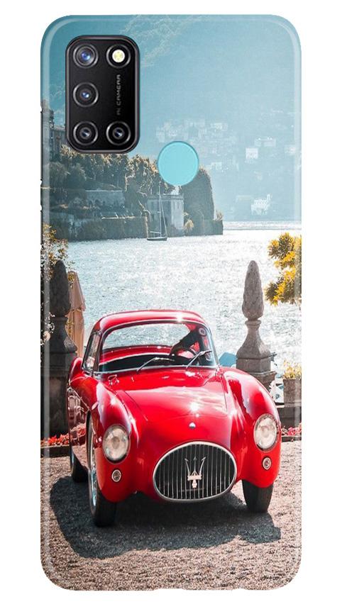 Vintage Car Mobile Back Case for Realme 7i (Design - 51) Vintage Car Case for Realme 7i