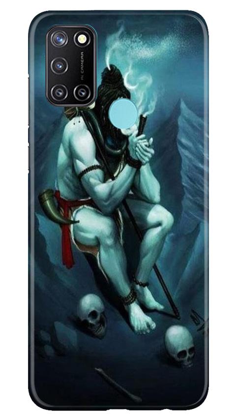 Lord Shiva Mahakal2 Mobile Back Case for Realme 7i (Design - 98) Lord Shiva Mahakal2 Case for Realme 7i