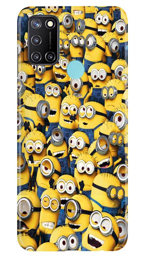 Minions Mobile Back Case for Realme 7i (Design - 126) Minions Case for Realme 7i (Design - 126)