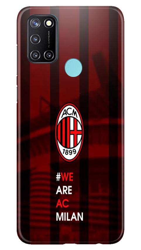 AC Milan Mobile Back Case for Realme 7i (Design - 155) AC Milan Case for Realme 7i (Design - 155)
