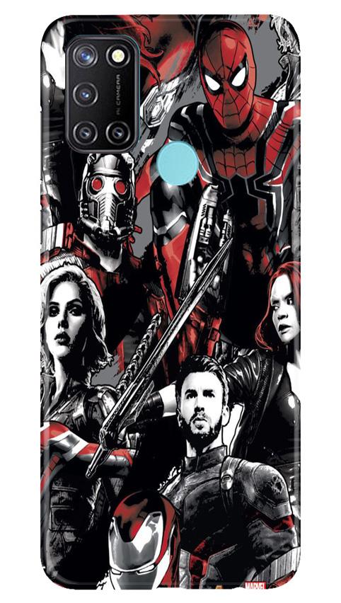 Avengers Mobile Back Case for Realme 7i (Design - 190) Avengers Case for Realme 7i (Design - 190)