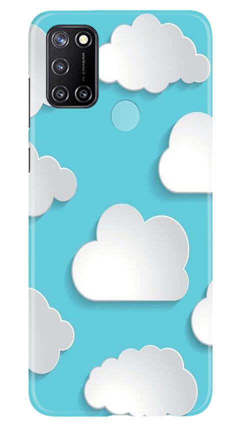 Clouds Mobile Back Case for Realme C17 (Design - 210) Clouds Case for Realme C17 (Design No. 210)