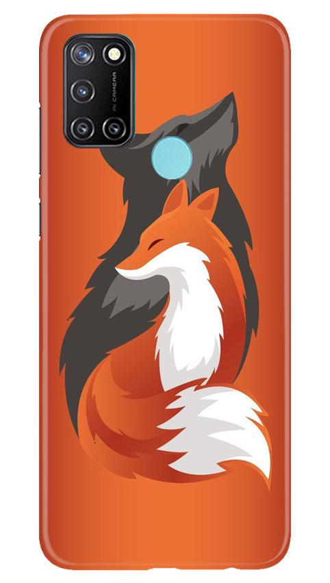 Wolf Mobile Back Case for Realme C17 (Design - 224) Wolf Case for Realme C17 (Design No. 224)