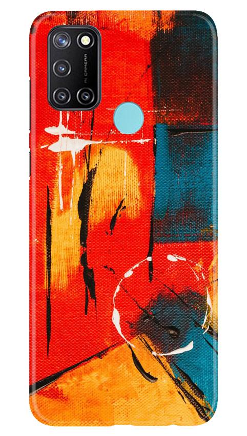 Modern Art Mobile Back Case for Realme 7i (Design - 239) Modern Art Case for Realme 7i (Design No. 239)