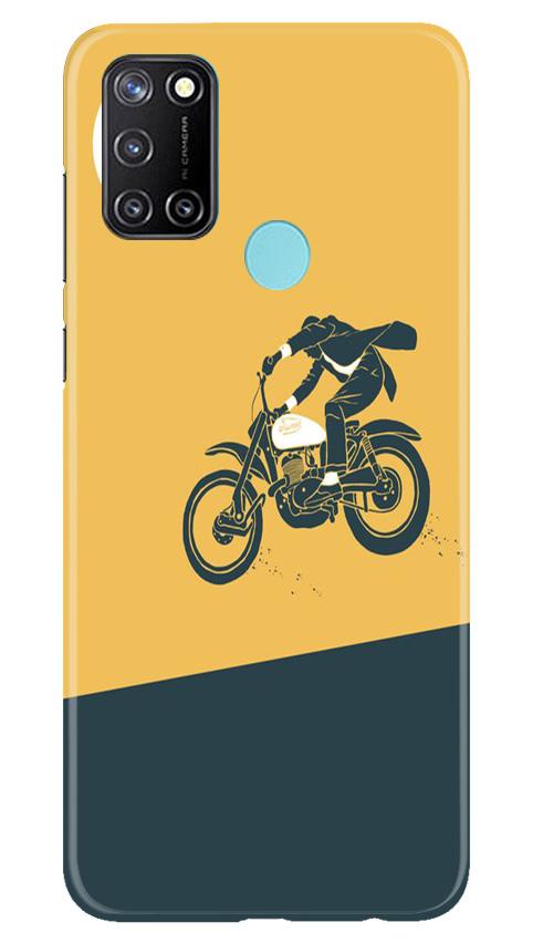 Bike Lovers Mobile Back Case for Realme 7i (Design - 256) Bike Lovers Case for Realme 7i (Design No. 256)