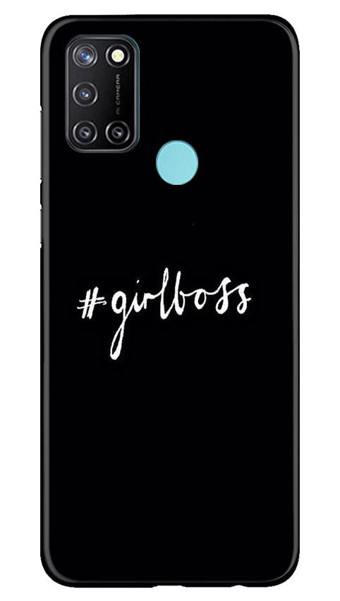 #GirlBoss Mobile Back Case for Realme C17 (Design - 266) #GirlBoss Case for Realme C17 (Design No. 266)