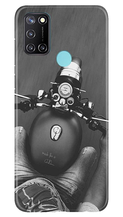 Royal Enfield Mobile Back Case for Realme C17 (Design - 382)