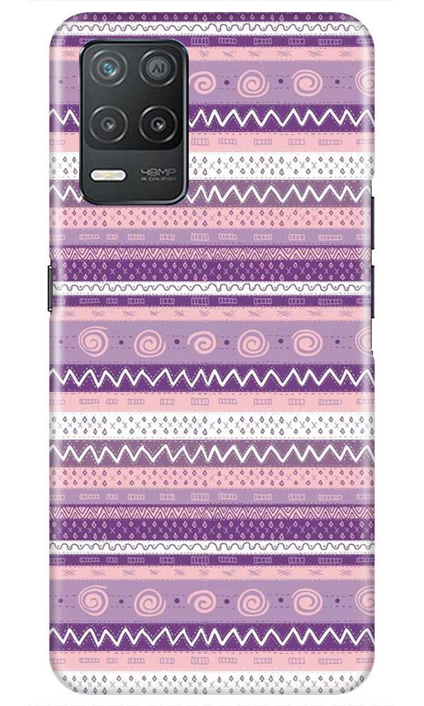 Zigzag line pattern3 Mobile Back Case for Narzo 30 5G (Design - 11) Zigzag line pattern3 Case for Narzo 30 5G