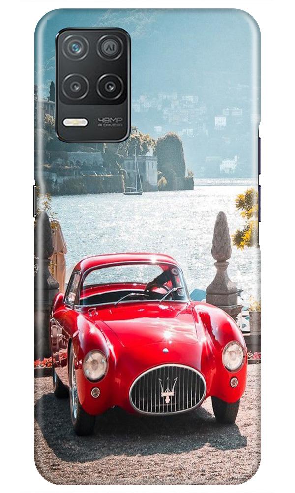 Vintage Car Mobile Back Case for Realme 8 5G (Design - 51) Vintage Car Case for Realme 8 5G