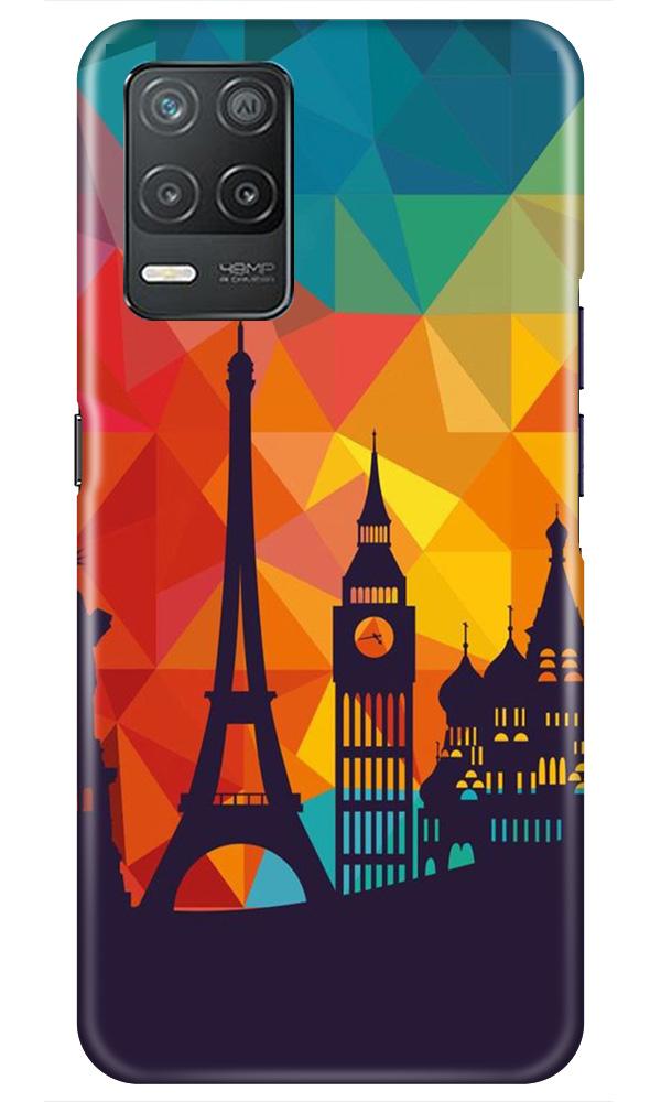 Eiffel Tower2 Mobile Back Case for Narzo 30 5G (Design - 91) Eiffel Tower2 Case for Narzo 30 5G
