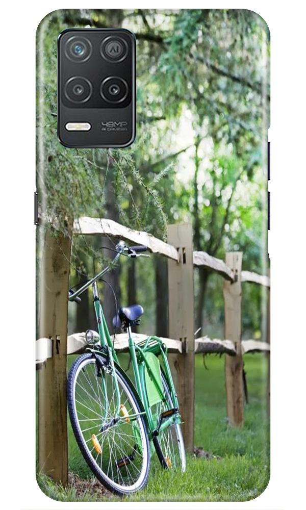 Bicycle Mobile Back Case for Narzo 30 5G (Design - 208) Bicycle Case for Narzo 30 5G (Design No. 208)