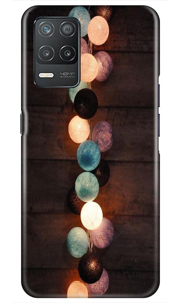 Party Lights Mobile Back Case for Narzo 30 5G (Design - 209) Party Lights Case for Narzo 30 5G (Design No. 209)