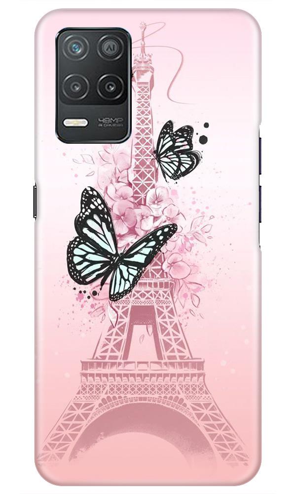 Eiffel Tower Mobile Back Case for Realme 8 5G (Design - 211) Eiffel Tower Case for Realme 8 5G (Design No. 211)