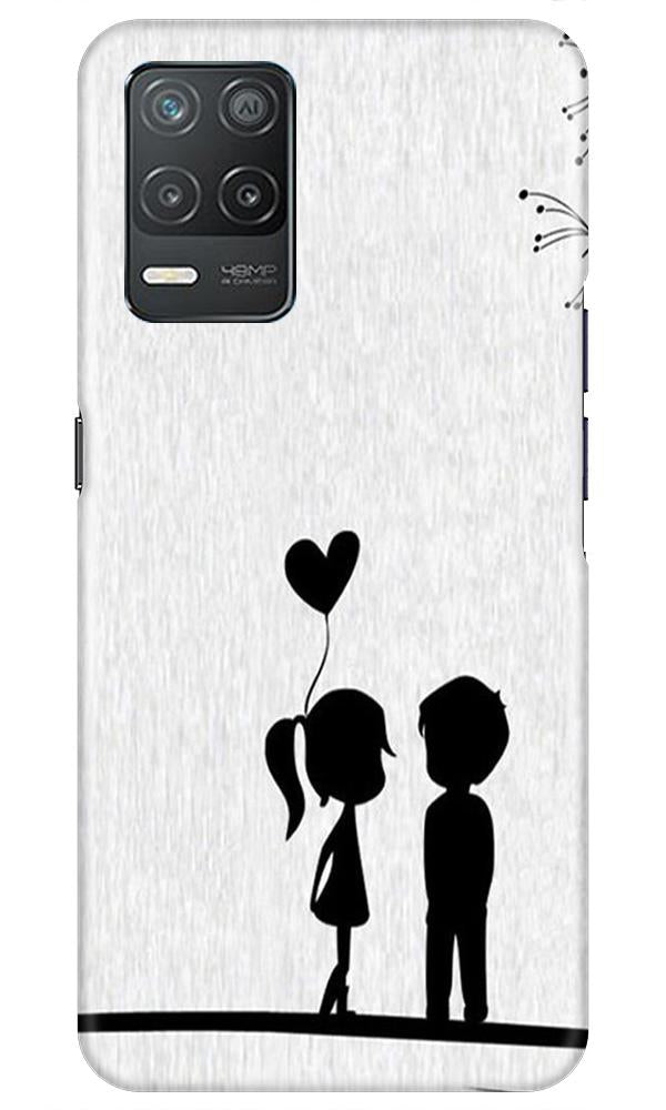 Cute Kid Couple Mobile Back Case for Realme 8 5G (Design - 283) Cute Kid Couple Case for Realme 8 5G (Design No. 283)