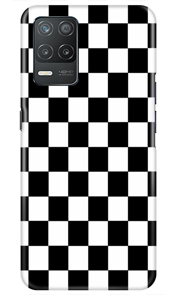 Black White Boxes Mobile Back Case for Realme 8 5G (Design - 372) Black White Boxes Mobile Back Case for Realme 8 5G (Design - 372)