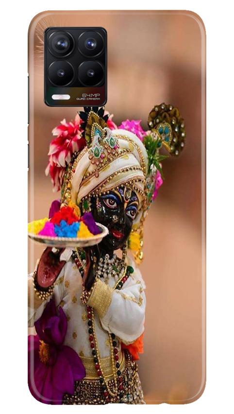 Lord Krishna2 Mobile Back Case for Realme 8 (Design - 17) Lord Krishna2 Case for Realme 8