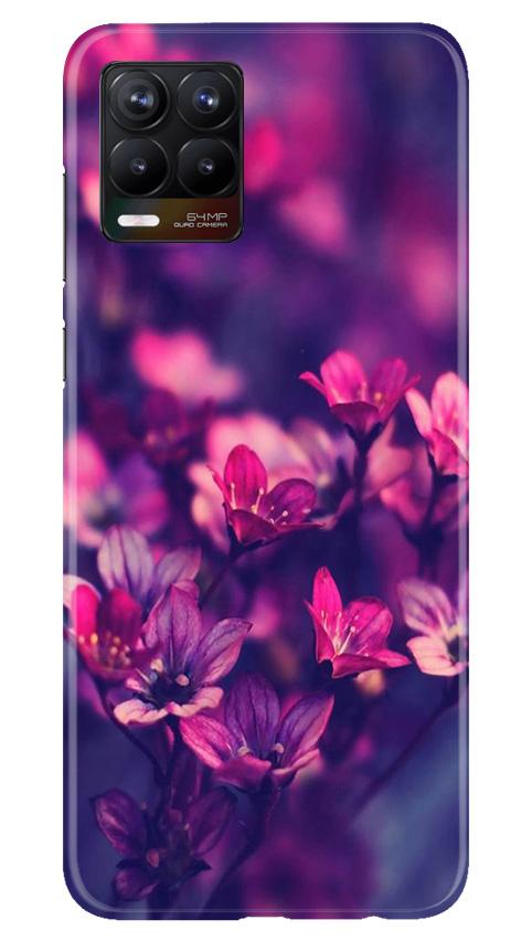flowers Mobile Back Case for Realme 8 Pro (Design - 25) flowers Case for Realme 8 Pro