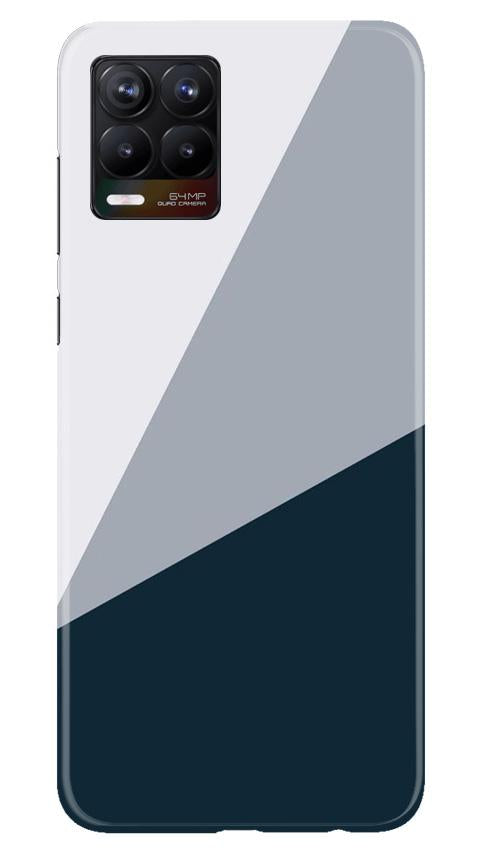 Blue Shade Mobile Back Case for Realme 8 (Design - 182) Blue Shade Case for Realme 8 (Design - 182)