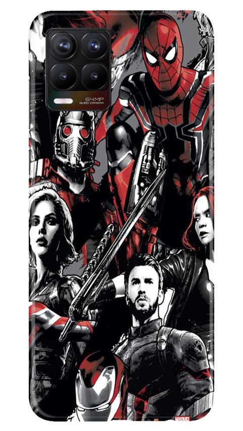 Avengers Mobile Back Case for Realme 8 (Design - 190) Avengers Case for Realme 8 (Design - 190)