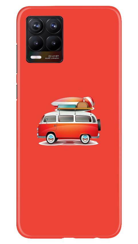 Travel Bus Mobile Back Case for Realme 8 Pro (Design - 258) Travel Bus Case for Realme 8 Pro (Design No. 258)