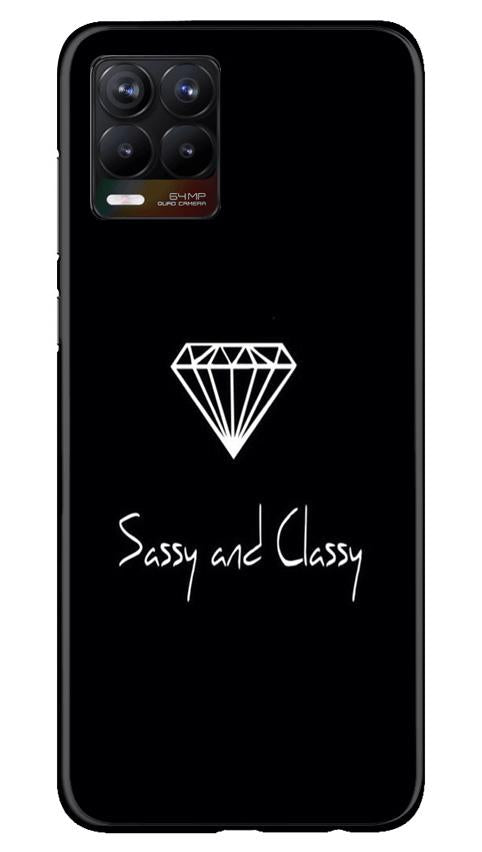 Sassy and Classy Mobile Back Case for Realme 8 (Design - 264) Sassy and Classy Case for Realme 8 (Design No. 264)