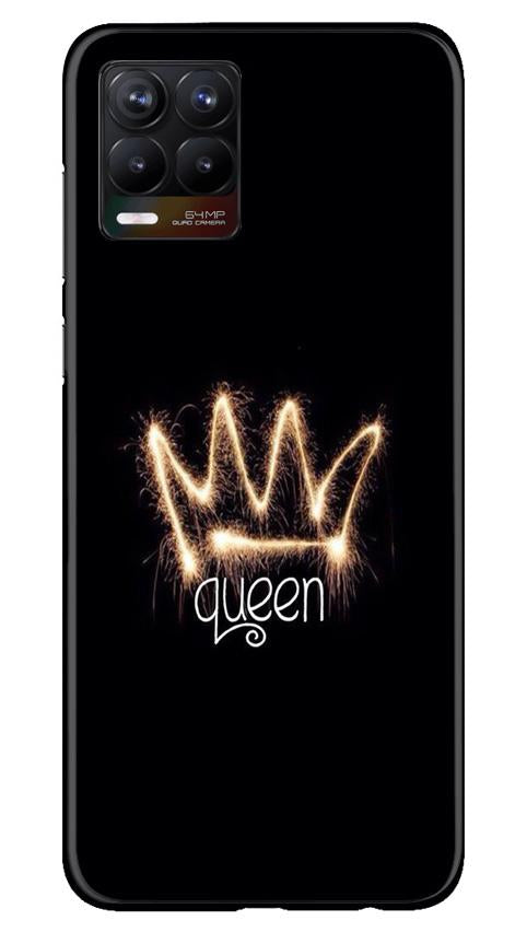 Queen Mobile Back Case for Realme 8 (Design - 270) Queen Case for Realme 8 (Design No. 270)
