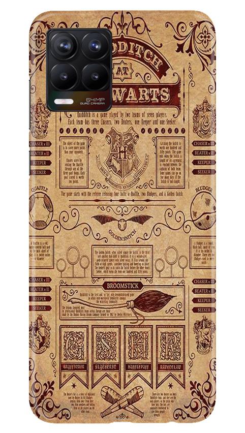 Hogwarts Mobile Back Case for Realme 8 (Design - 304) Hogwarts Mobile Back Case for Realme 8 (Design - 304)