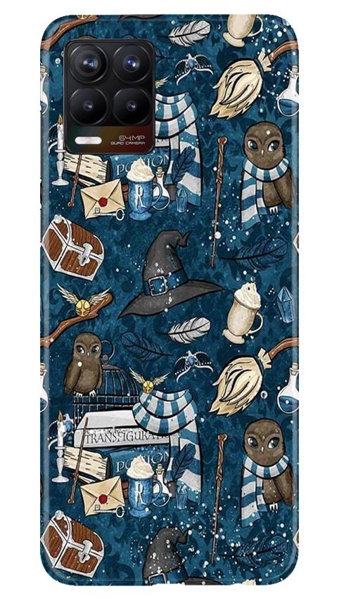 Magic Mobile Back Case for Realme 8 (Design - 313) Magic Mobile Back Case for Realme 8 (Design - 313)
