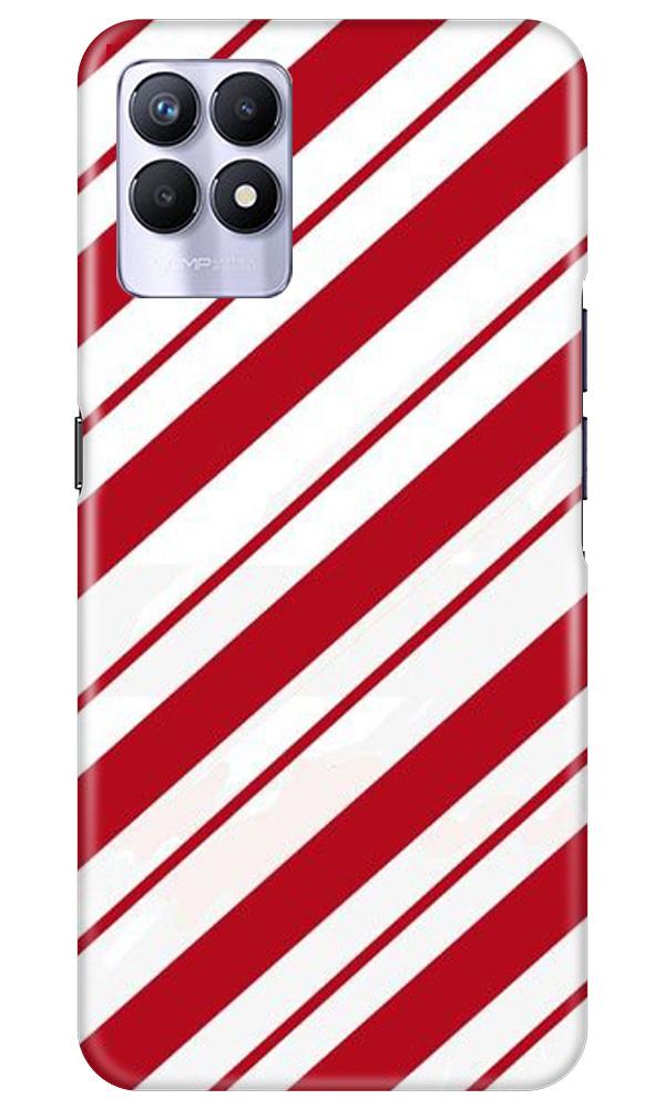 Red White Mobile Back Case for Realme 8i (Design - 44) Red White Case for Realme 8i