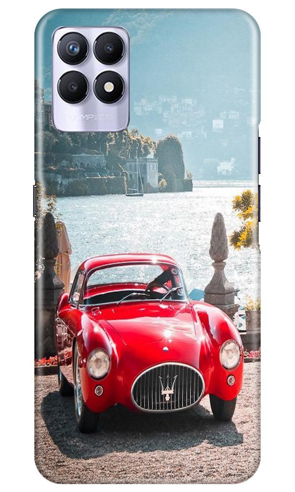 Vintage Car Mobile Back Case for Realme 8i (Design - 51) Vintage Car Case for Realme 8i