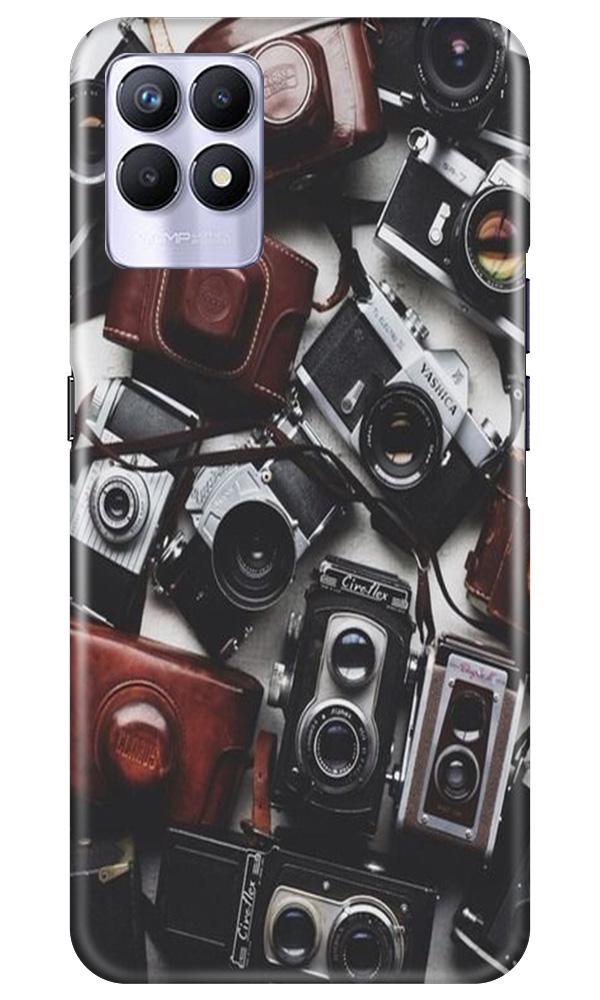 Cameras Mobile Back Case for Realme 8i (Design - 57) Cameras Case for Realme 8i