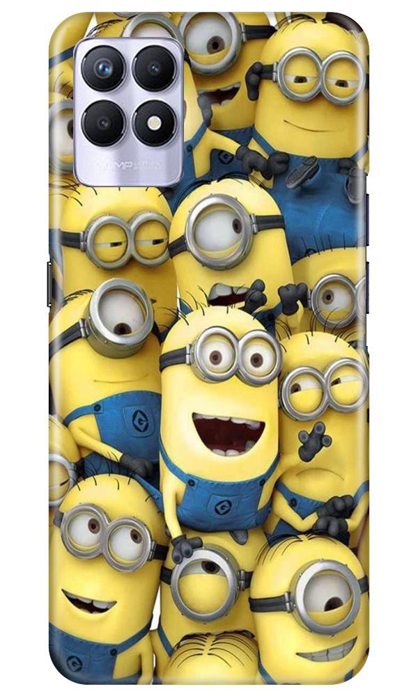 Minions Mobile Back Case for Realme 8i (Design - 127) Minions Case for Realme 8i (Design - 127)