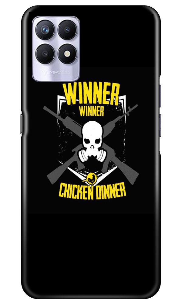 Winner Winner Chicken Dinner Mobile Back Case for Realme 8i (Design - 178) Winner Winner Chicken Dinner Case for Realme 8i (Design - 178)