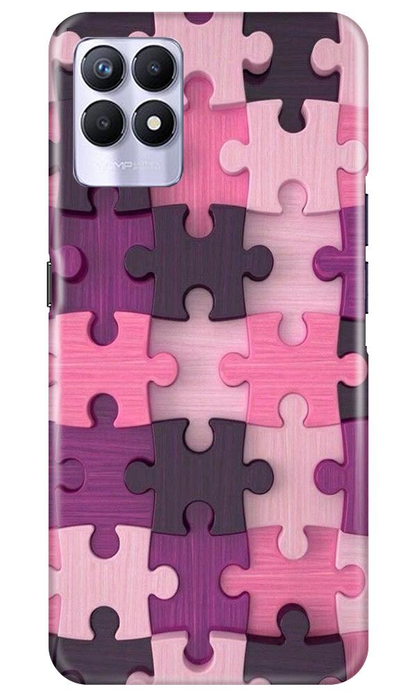 Puzzle Mobile Back Case for Realme 8i (Design - 199) Puzzle Case for Realme 8i (Design - 199)