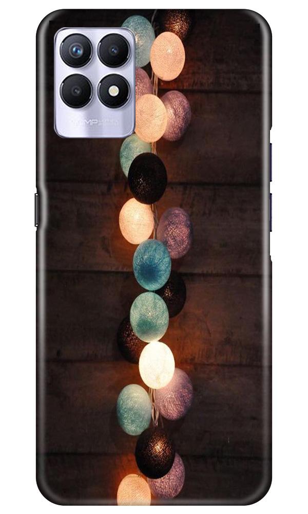 Party Lights Mobile Back Case for Realme 8i (Design - 209) Party Lights Case for Realme 8i (Design No. 209)