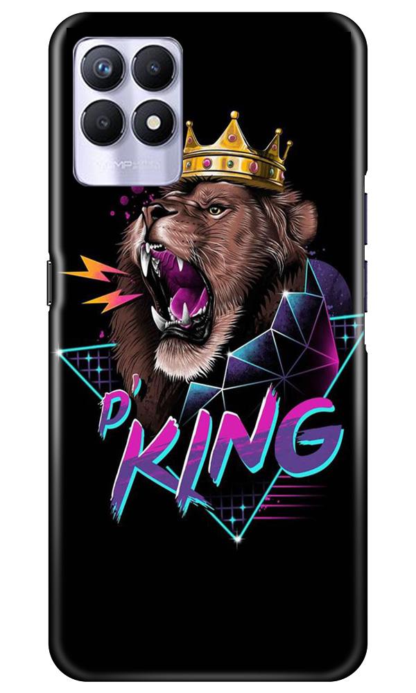 Lion King Mobile Back Case for Realme 8i (Design - 219) Lion King Case for Realme 8i (Design No. 219)