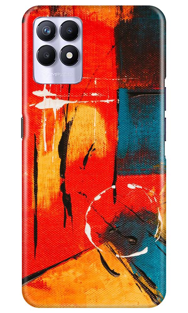 Modern Art Mobile Back Case for Realme 8i (Design - 239) Modern Art Case for Realme 8i (Design No. 239)