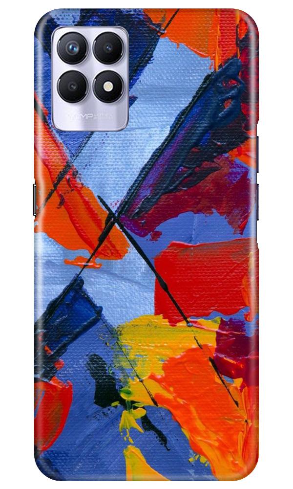 Modern Art Mobile Back Case for Realme 8i (Design - 240) Modern Art Case for Realme 8i (Design No. 240)