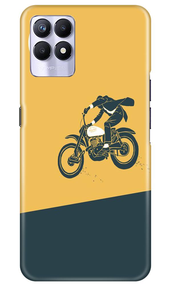 Bike Lovers Mobile Back Case for Realme 8i (Design - 256) Bike Lovers Case for Realme 8i (Design No. 256)