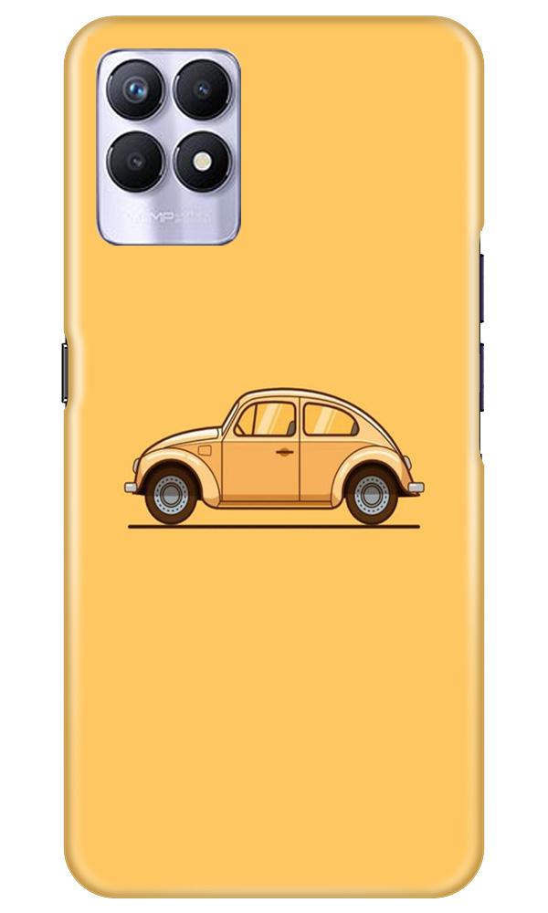 Vintage Car Mobile Back Case for Realme 8i (Design - 262) Vintage Car Case for Realme 8i (Design No. 262)