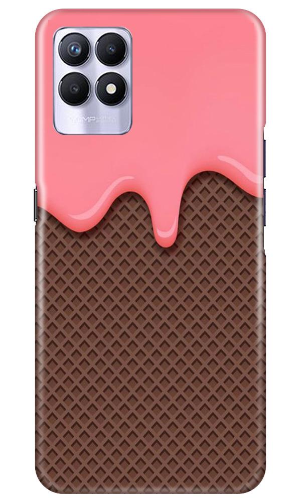 IceCream Mobile Back Case for Realme 8i (Design - 287) IceCream Case for Realme 8i (Design No. 287)