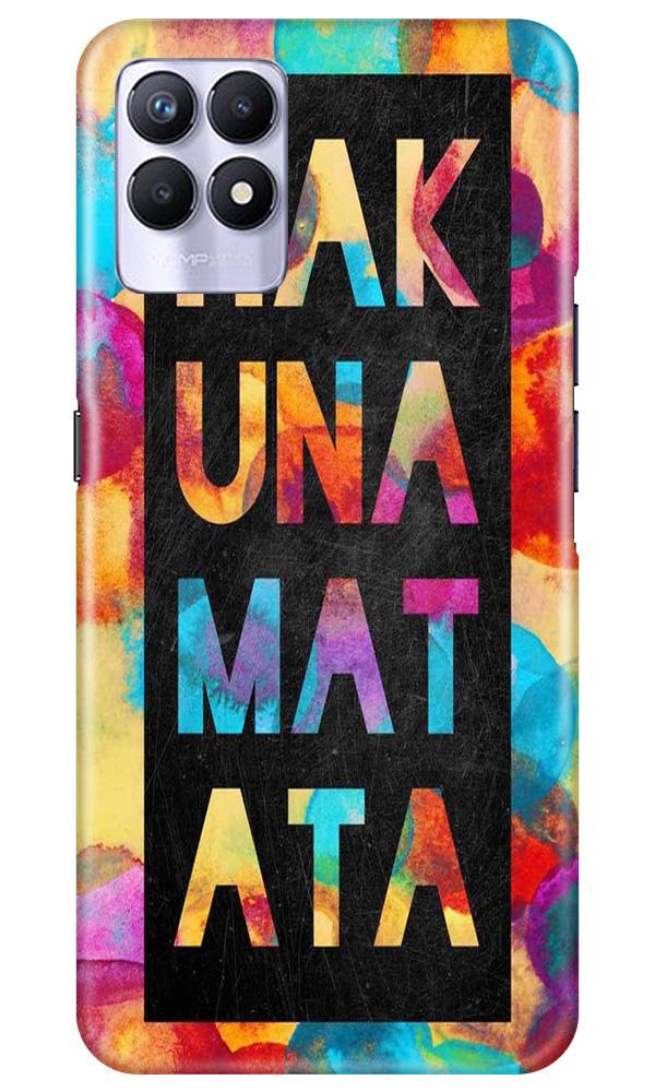 Hakuna Matata Mobile Back Case for Realme 8i (Design - 323) Hakuna Matata Mobile Back Case for Realme 8i (Design - 323)