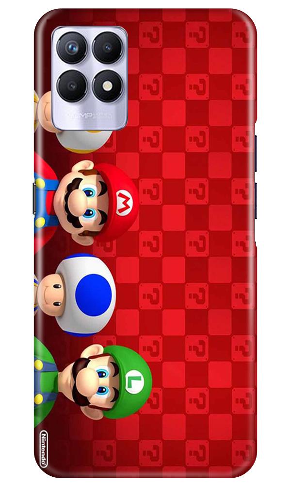 Mario Mobile Back Case for Realme 8i (Design - 337) Mario Mobile Back Case for Realme 8i (Design - 337)