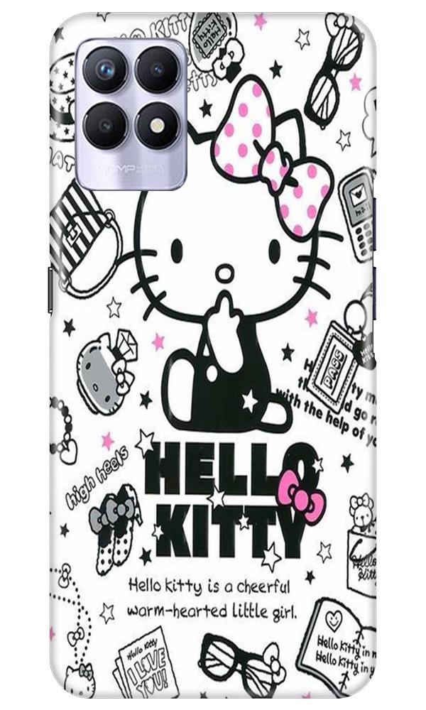Hello Kitty Mobile Back Case for Realme 8i (Design - 361) Hello Kitty Mobile Back Case for Realme 8i (Design - 361)