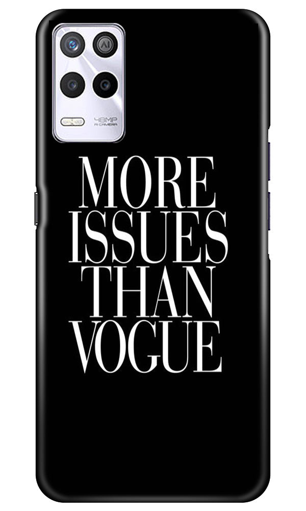 More Issues than Vague Mobile Back Case for Realme 9 5G (Design - 74) More Issues than Vague Case for Realme 9 5G