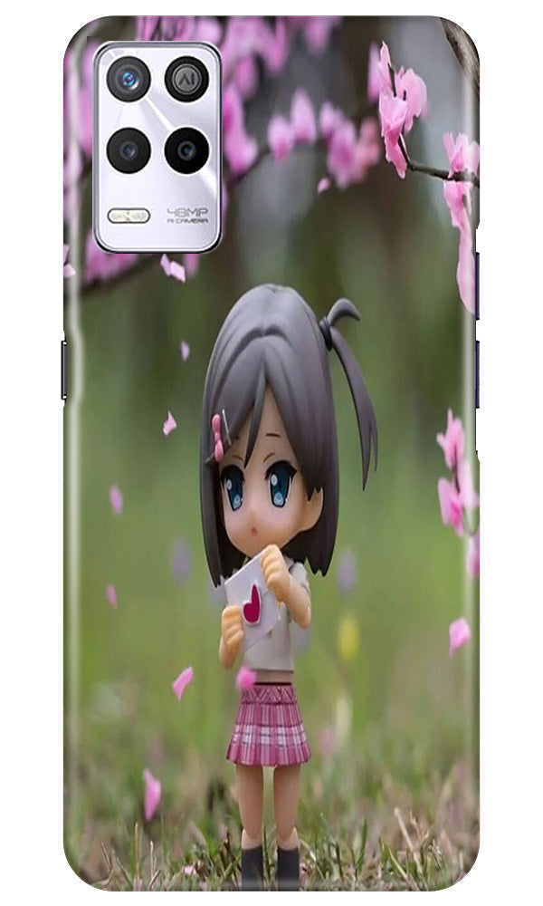 Cute Girl Mobile Back Case for Realme 9 5G (Design - 92) Cute Girl Case for Realme 9 5G